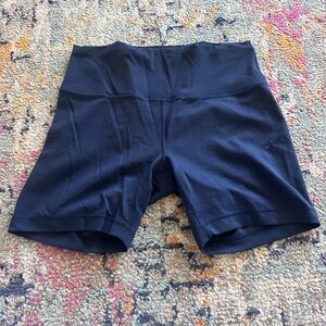 Lululemon Athletica Dark Blue Bike Shorts